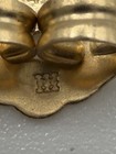 Vintage 14K Gold Black Stone Dangle Earrings Repair Estate 2.30g — photo 10