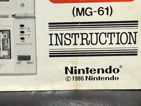 Nintendo Game & Watch Squish MG-61 Great Condition with Manual & New Batteries