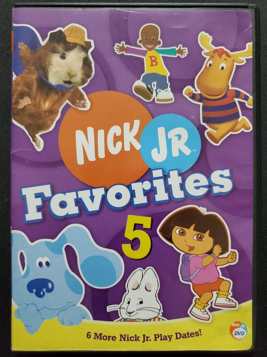Nick Jr Favorites Vol 5 DVD Dora Wonder Pets Blue's Clues Little