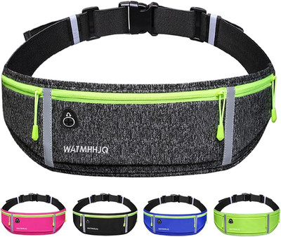 Laufgürtel für Handy Männer Frauen, Wasserdichter Bauchtasche mit 3 Taschen, Han