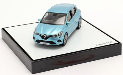 NOREV,RENAULT Clio V 2019 sky blue metallic manufacturer box, 1/43, NOREV40637