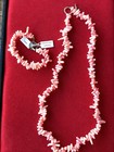 Michael Valitutti Gems en Vogue Sterling/Palladium Coral Bead Necklace+Bracelet — photo 4