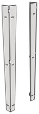 Precision-Cut Modular Model Railway Baseboard Legs 1191mm (Pair)