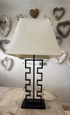 Lovely Black & Gold Art Deco Style Table Lamp