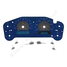 US Speedo MPH Cluster Overlay w/Needles CB-900-07-WHK for 07-14 GMT900 SUV Truck