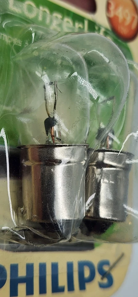 Philips 3497LLB2 LongerLife Lámpara Señal de Giro Bombilla 3497 - PACK DE 2 Foto 3 de 3