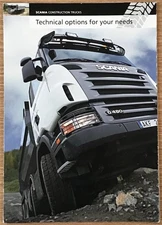 SCANIA CONSTRUCTION TRUCKS Commercial Technical Brochure SEP 2008 #enXX1597604