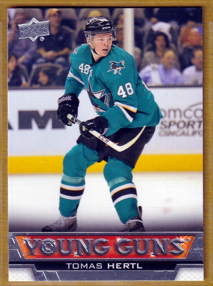 2013-14 Upper Deck Young Guns #248 Tomas Hertl RC - San Jose Sharks