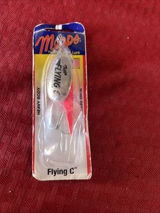 Mepps Flying C - Esche Rotanti Argento/Cartreuse Per Pesca Spinning (Nuove)