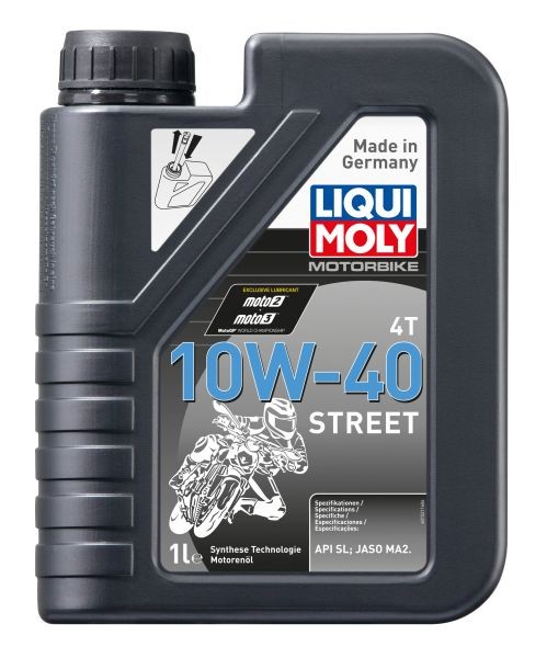 ✅Fits LIQUI MOLY LIM1521 10W40 1L STREET 4T engine oil 10W40  Street ⭐UK Seller⭐