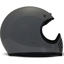 Casco moto integrale standard DMD SeventyFive grigio pastello
