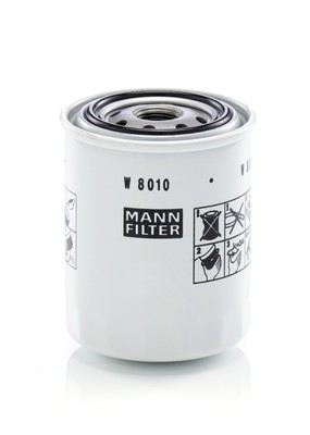 MANN-FILTER Filter Arbeitshydraulik W 8010 Anschraubfilter 3/4-16 UNF
