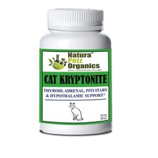 Organic Pet Systems Kryptonite Adrenal Thyroid Support for Cats 250mg
