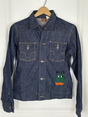 Vintage 50s Dickies Denim Jacket Size Boy