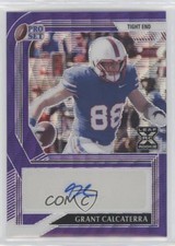 2022 Leaf Pro Set Metal Purple Wave /25 Grant Calcaterra #PA-GC1 Rookie Auto RC