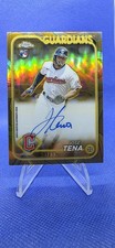Jose Tena 2024 Topps Chrome Gilded RC AUTO Rookie GOLD REFRACTOR # 98/99 