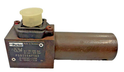 Parker PSB250AF1A5 Hydraulic Pressure Switch  20 to 250 bar Flange-Mounted