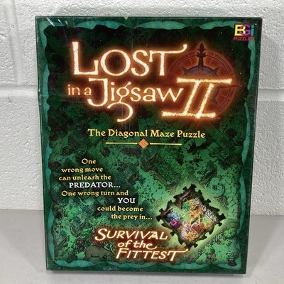 Lost in a Jigsaw II 2 Survival of the Fittest Diagonal Maze Puzzle 100% Complete