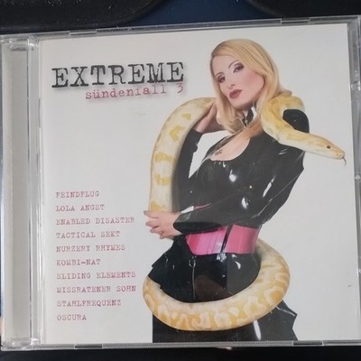 CD EXTREME SÜNDENFALL 3 ELECTRO SAMPLER EBM Industrial 2005 Gothic Hellectro