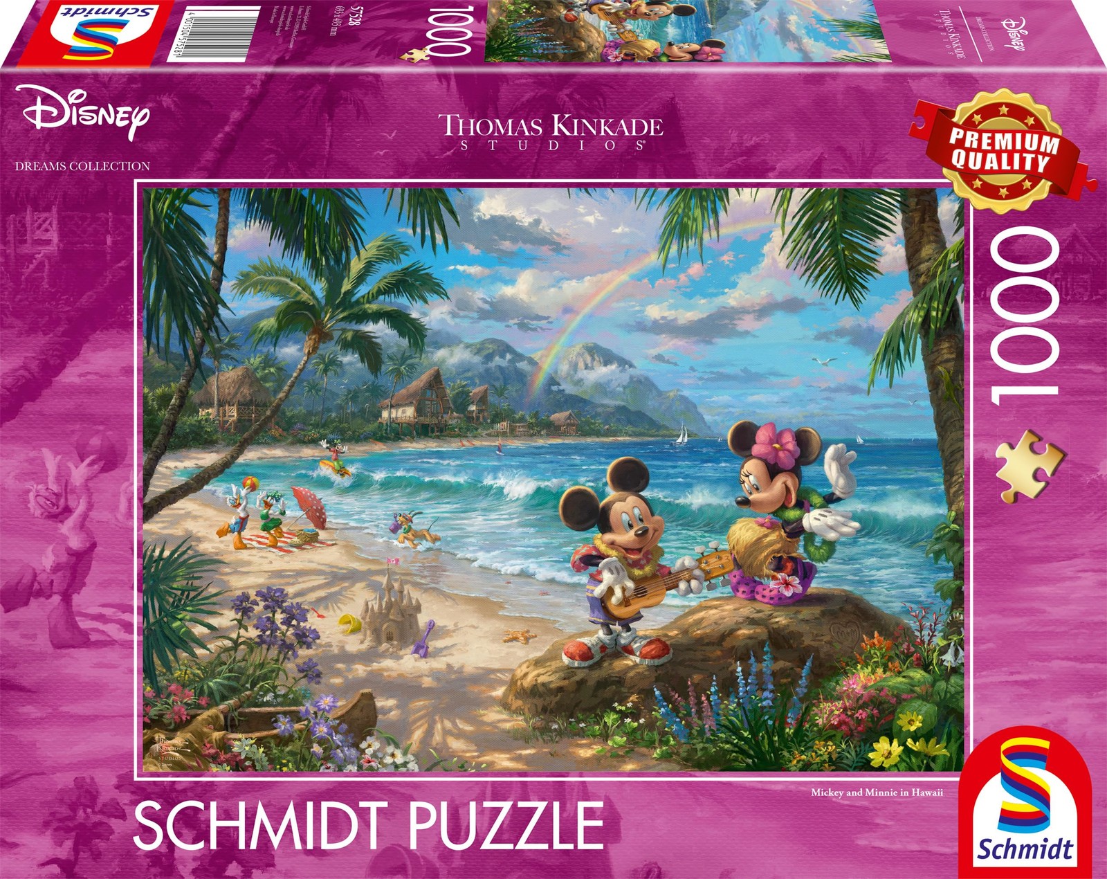 Пазл Schmidt Spiele 57528 Томас Кинкейд Дисней Микки и Минни в 5290₽