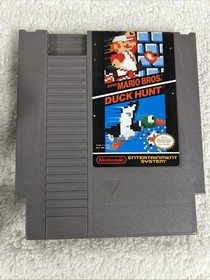 Super Mario Bros./Duck Hunt (Nintendo NES, 1988) + Plug In Controller Works