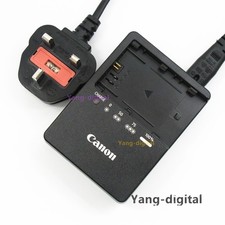 NUOVO caricatore Canon LC-E6E LC-E6 per batteria LP-E6 LP-E6N LP-E6NH LP-E6P R5 R6 5DS