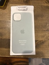 Genuine Apple iPhone 14 Plus Silicone Case with MagSafe Gray OEM Authentic