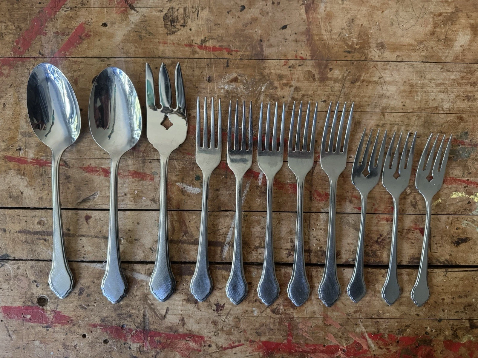 Oneida Summer Most Mixed Set Stainless (set Of 11)