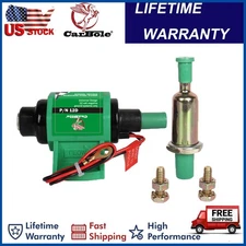 12D Micro Electric Diesel Fuel Pump Universal 5/16 inch Inlet & Outlet 12V 35GPH