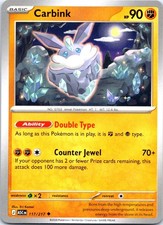Carbink 117/217 Uncommon Ascended Heroes Pokemon Near Mint
