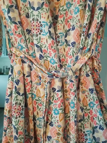 Vera Bradley Womans Floral Belted Robe With Pockets Size 2XL/3XL - Picture 2 of 6