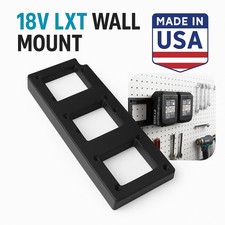 Makita 18V LXT battery wall mount 1-3 slots
