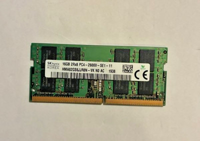 SK hynix 16GB DDR4 2666MHz PC4-2666V 2Rx8 Laptop RAM SODIMM - Tested