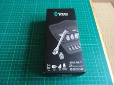 Wera 8100 SA 7 28pc 1/4" Metric Socket Set.