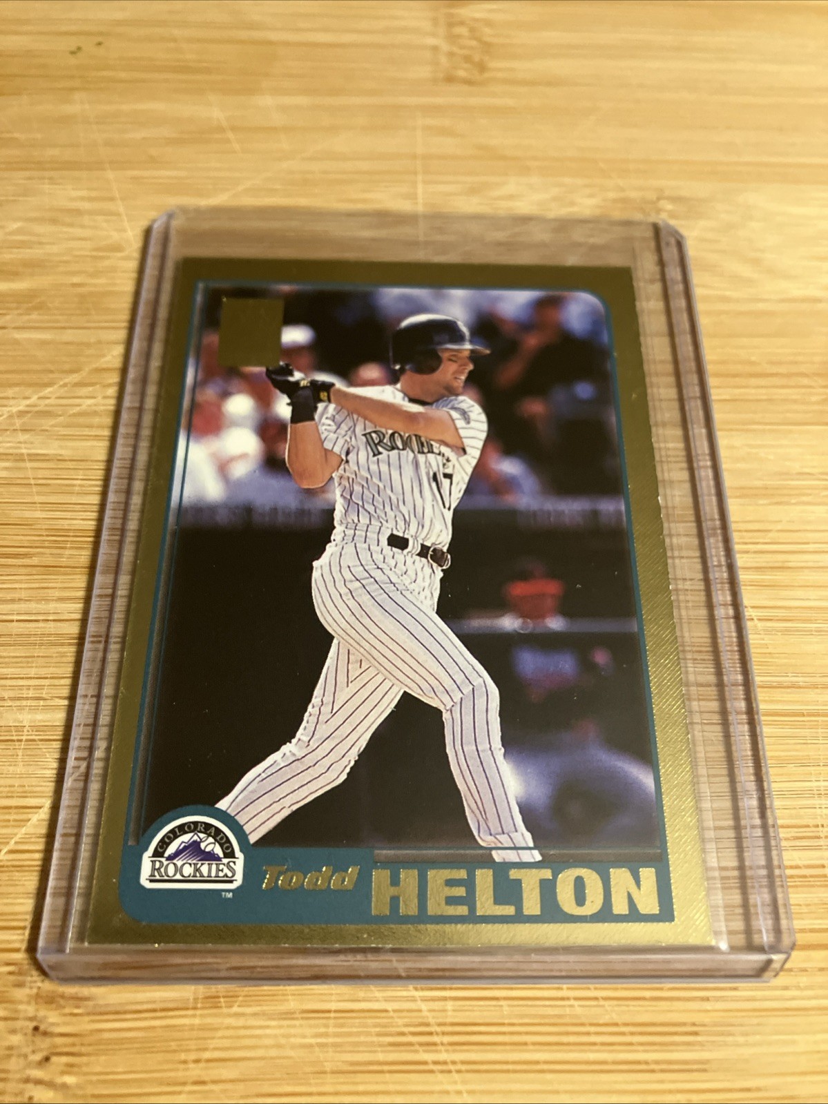 2001 Topps - Todd Helton #255 Gold /2001