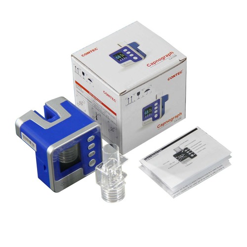 CONTEC CA10M Mainstream ETCO2 Kapnograph Atemrate Endtidal CO2 Monitor neu - Picture 2 of 10