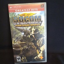 Socom U.S. Navy Seals Fireteam Bravo Sony PSP New Factory Sealed Playstation