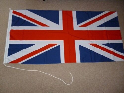 Union Jack Printed Rope and Toggle made of Knitted Polyester  - Afbeelding 1 van 1