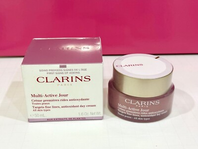 Clarins Multi-Active Jour Antioxidant Day Cream 1.6 oz./50ml. New in Box Sealed