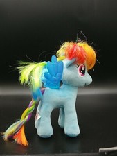 TY Sparkle   Rainbow Dash My Little Pony 7" Beanie Babies Collection Blue
