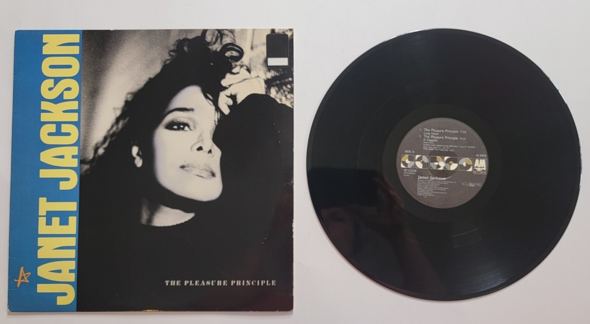 Janet Jackson The Pleasure Principle Vinyl Record A&M SP-12230 | eBay