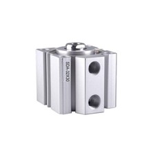 Thin Pneumatic Air Cylinder 32mm Bore 30mm Stroke Double Acting SDA32x30 40kgf