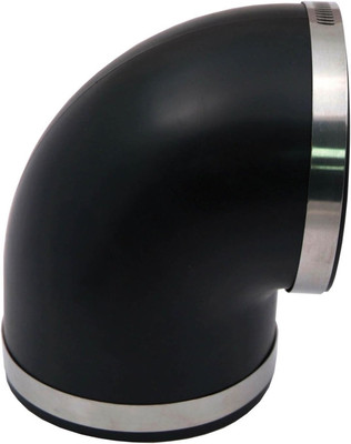 Spectre Performance 9781 Black 4'' 90 Degree Boot