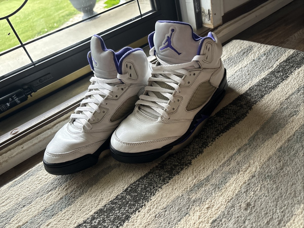 Air Jordan 5 Retro Dark Concord DD0587-141 Purple Black