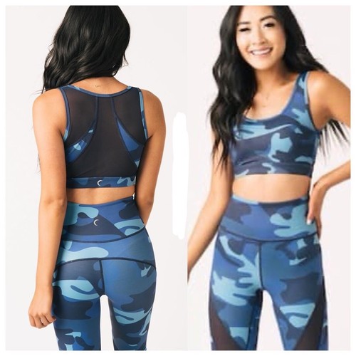 Zyia Camo Mesh Light N Tight Bra 