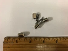 LIONEL PARTS ,2023-43 & 2023-44 , SET OF 4 ROLLERS AND 4 PINS FOR PICK UPS , 50