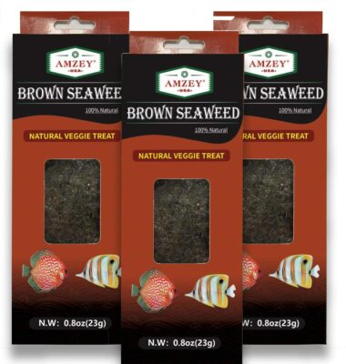 3 PCS Seaweed Marine Algae Fish Food 100% Natural Seaweed, Food for All Herbivor