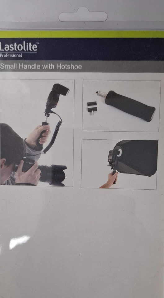 Lastolite LL LS2437 Small handle 15cm with spigot & hotshoe connector - Image 2 of 4