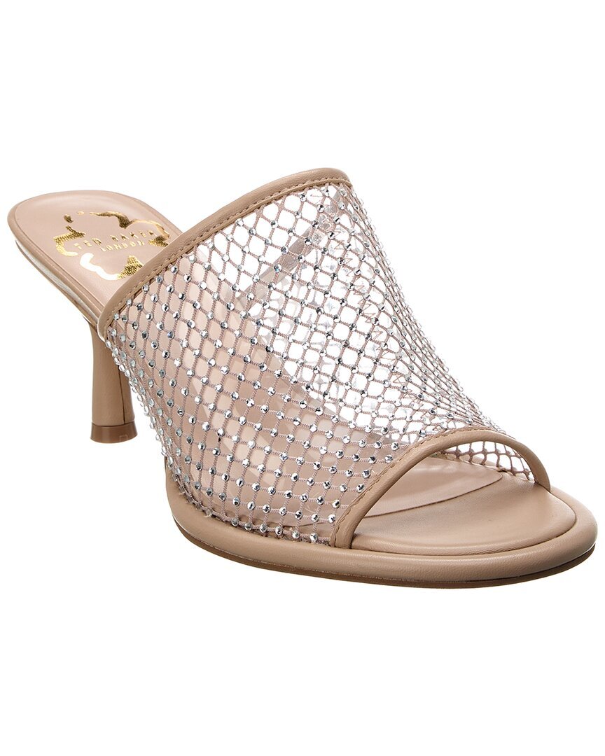 Женские виниловые сандалии Ted Baker Celya коричневые 40 15990₽