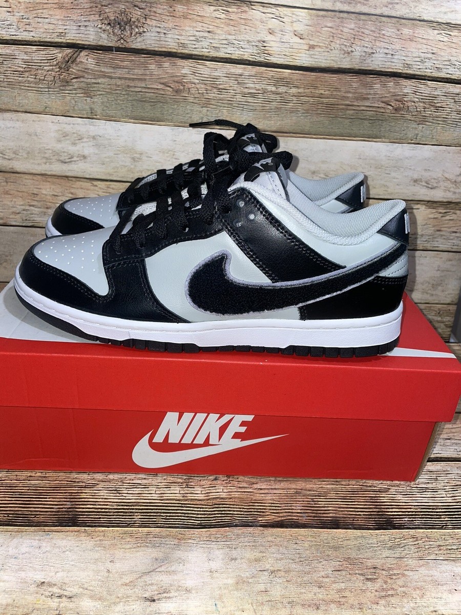 Nike Dunk Low Retro, Men Sz 8, Grey Fog/Black-Wolf Grey, Brand New Nike Dunk Low Retro Sneakers Men main image 3